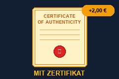 Ja (+ Zertifikat)